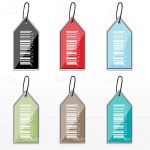 Multicoloured Barcode 6 Pack